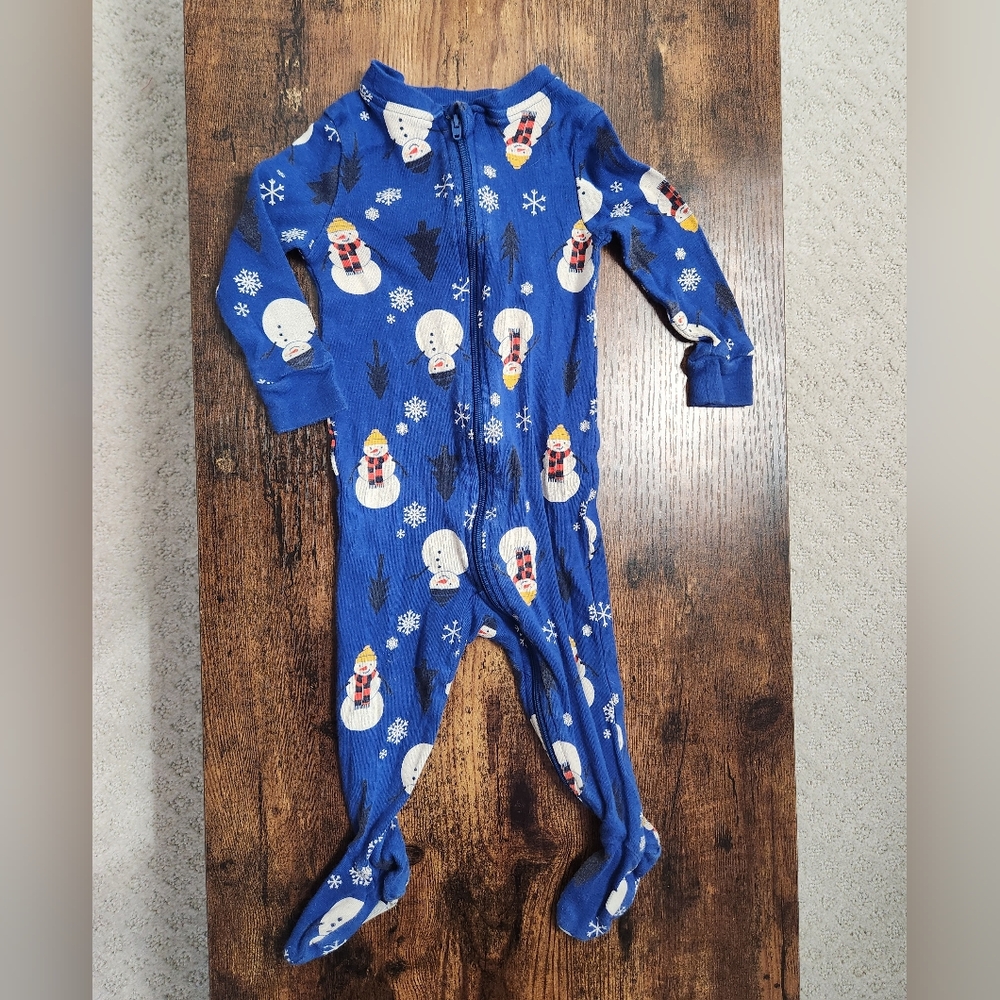 DIP One Piece Suit‎ Onesie Footie Pajamas Boy Girl 100% Cotton Size 6-12 Months